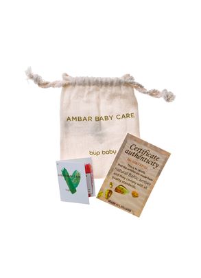 Colar de Âmbar Adulto Baroque Honey