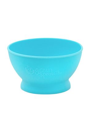 Bowl de Silicone Aqua Green Sprouts