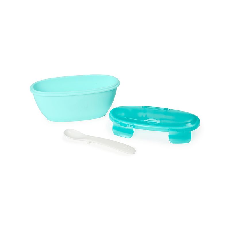 Kit-Alimentacao-Bowl-e-Colher-Azul-Easy-Serve-3