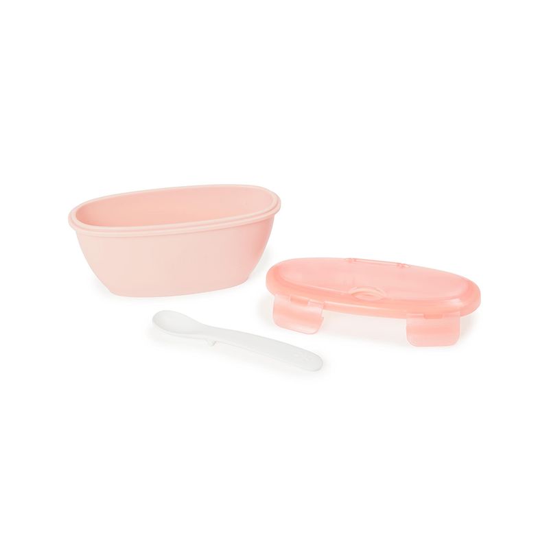 Kit-Alimentacao-Bowl-e-Colher-Coral-Easy-Serve-3