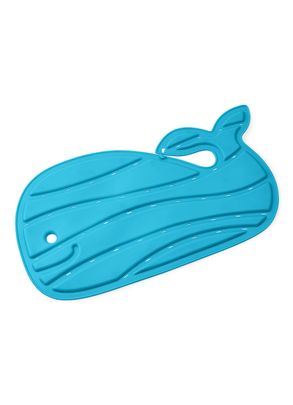 Tapete Infantil para Banho Antiderrapante Baleia Moby Azul Skip Hop