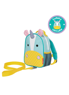 Mini Mochila Infantil Zoo Unicórnio com Alça de Segurança Skip Hop