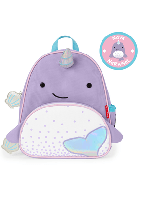 Mochila Infantil Zoo Baleia Narval Skip Hop