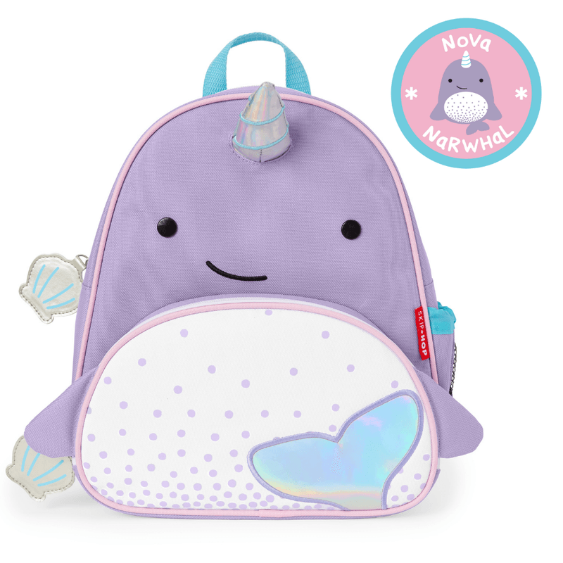 Mochila-Infantil-Zoo-Baleia-Narval-Skip-Hop