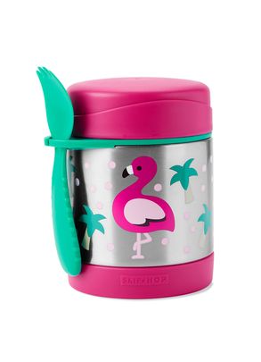 Pote Térmico com Talher Zoo Flamingo Skip Hop
