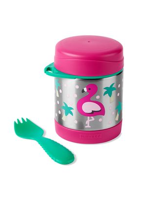 Pote Térmico com Talher Zoo Flamingo Skip Hop