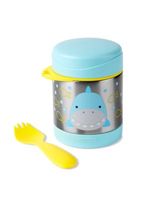 Pote Térmico com Talher Zoo Tubarão Skip Hop