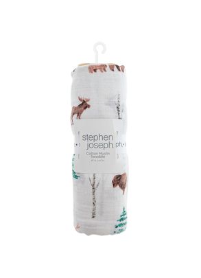 Fralda de Muslin Floresta Stephen Joseph