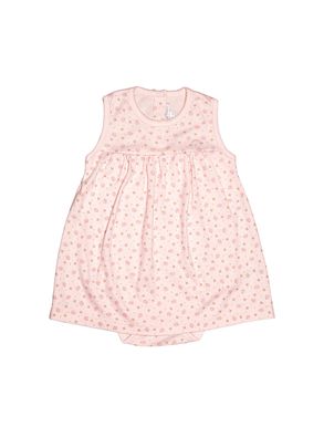 Vestido Body Algodão Pima Liberty Rosé Büp Baby