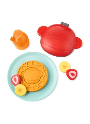 Brinquedo Infantil Interativo Coleção Comidinhas Kit Monte seu Waffle Zoo Skip Hop