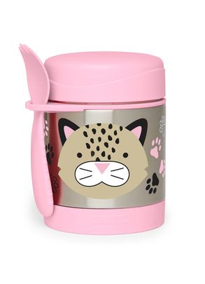 Pote Térmico com Talher Zoo Leopardo Skip Hop