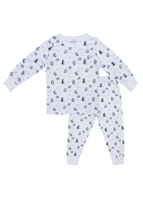 Pijama Algodão Pima Pinguim Büp Baby