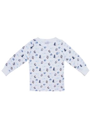 Pijama Algodão Pima Pinguim Büp Baby