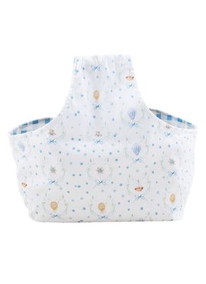 Cesta Sweet Blue com Livro büp baby
