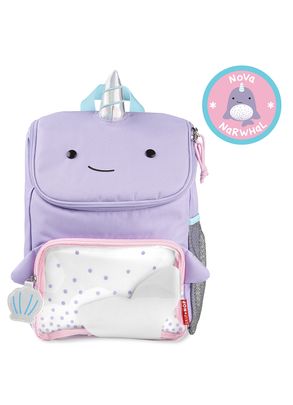 Mochila Escolar Zoo Baleia Narval Skip Hop