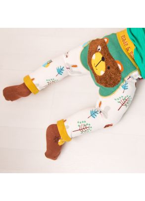Calça Legging Infantil Floresta Selvagem Blade and Rose