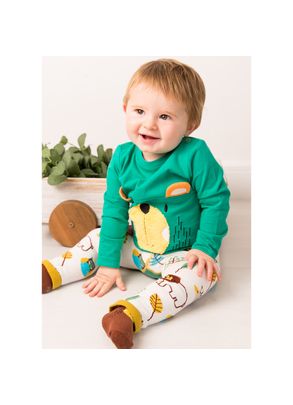 Camiseta Manga Longa Infantil Floresta Selvagem Blade and Rose