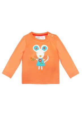 Camiseta Manga Longa Infantil Maura A Ratinha Blade and Rose