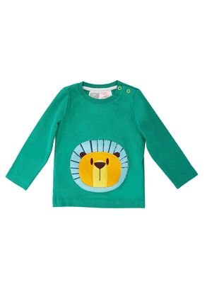 Camiseta Manga Longa Infantil Frankie O Leão Blade and Rose