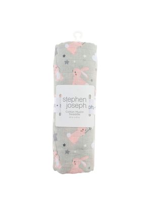 Fralda de Muslin Coelhinho Stephen Joseph