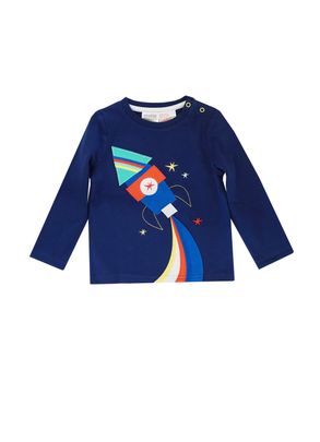 Camiseta Manga Longa Infantil Espaço Blade and Rose