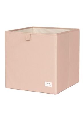 Cesto Organizador Quadrado Reciclado Rosé 3 Sprouts
