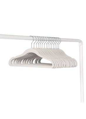 Cabides Antiderrapantes de Veludo Cinza Claro 3 Sprouts (15 Unidades)