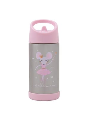 Garrafa Flip Térmica Infantil Ratinha Bailarina Büp Baby