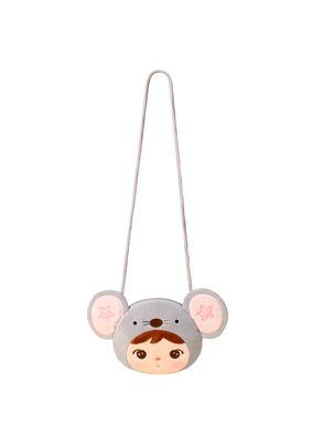 Bolsa Metoo Plush Jimbao Ratinha Alça Tiracolo