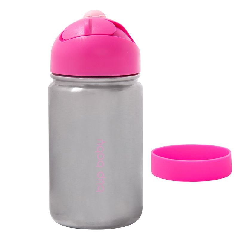 5325--Garrafa-Flip-Termica-Infantil-Rosa-com-Alca-de-Silicone-Bup-Baby--4-