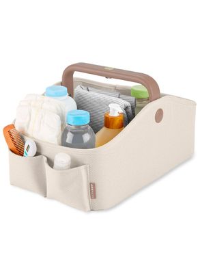 Organizador de Acessórios de Bebê com Led Off White Skip Hop