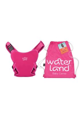 Canguru Impermeável para Bebê Passeio e Piscina em Neoprene Rosa Waterland Baby