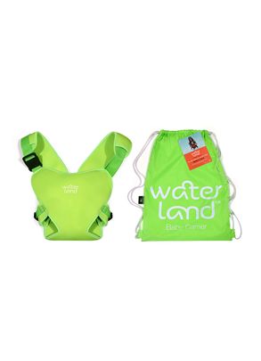 Canguru Impermeável para Bebê Passeio e Piscina em Neoprene Verde Waterland Baby