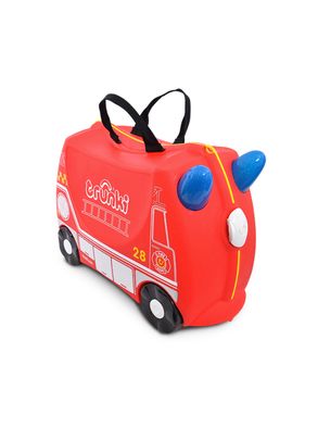 Mala Infantil Com Rodinha Frank o Bombeiro Trunki