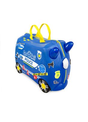 Mala Infantil Com Rodinha Percy o Carro de Policia Trunki