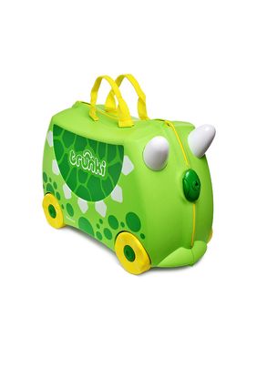Mala Infantil Com Rodinha Dudley o Dino Trunki
