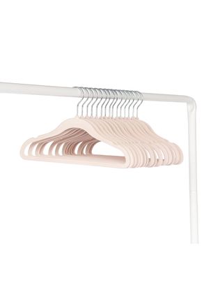 Cabides Antiderrapantes de Veludo Rose 3 Sprouts (15 Unidades)