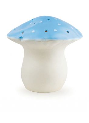 Luminária Abajur Infantil Cogumelo Azul Média Egmont Toys
