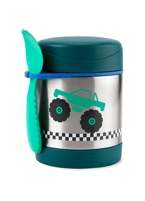 Pote Térmico Com Talher Spark Style Carro Truck Skip Hop
