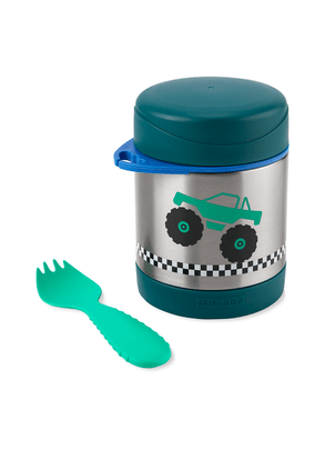 Pote Térmico Com Talher Spark Style Carro Truck Skip Hop