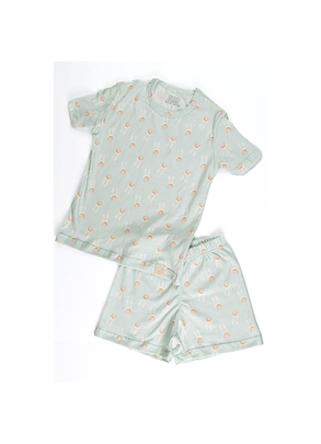 Pijama Manga Curta Infantil Angela Clássica Büp Baby