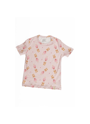 Pijama Manga Curta Infantil Princesa Butterfly Büp Baby