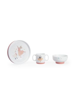 Kit Alimentação de Porcelana La Petite Escola de Dança Moulin Roty