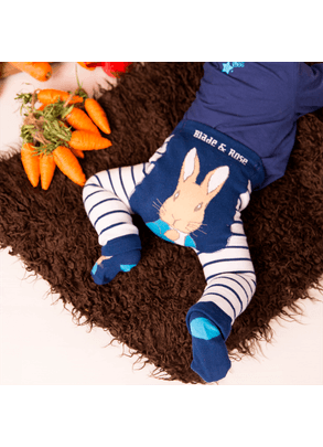 Calça Legging Infantil Peter Rabbit Navy Blade And Rose