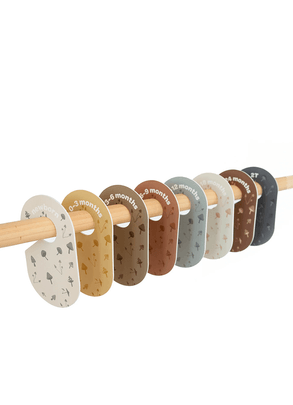 Kit Separador de Cabides de 0 a 2 Anos 8 Peças Cogumelo 3 Sprouts