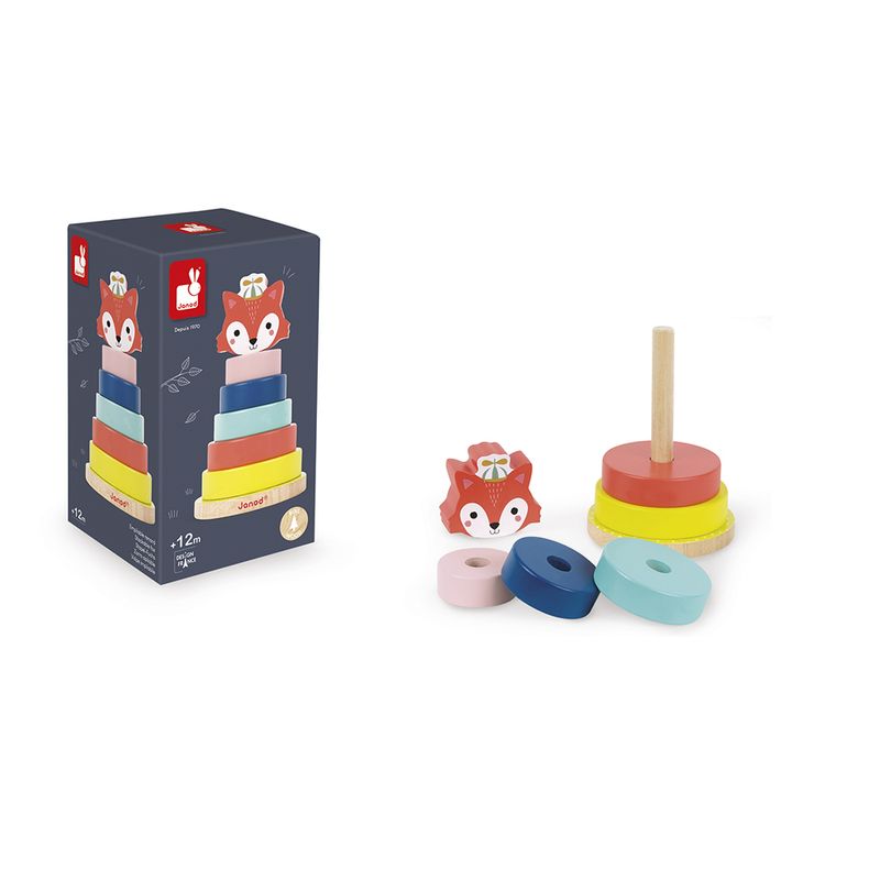 7218--Brinquedo-de-Madeira-Raposa-de-Empilhar-7-Pecas-Baby-Forest-Janod--4-