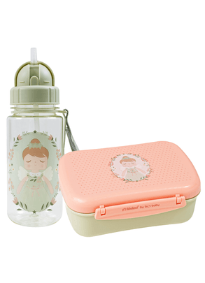 Kit Lanche e Garrafa Infantil Angela Fada Lulu Metoo By Büp Baby
