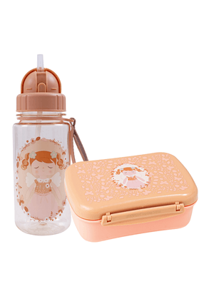 Kit Lanche e Garrafa Infantil Angela Fada Malu Metoo By Büp Baby