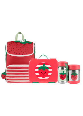 Kit Completo Escolar Spark Style Morango Skip Hop