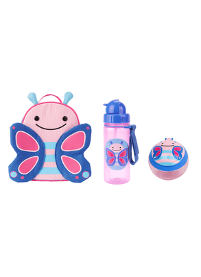 Kit Passeio com Mini Mochila Infantil Zoo Borboleta Skip Hop